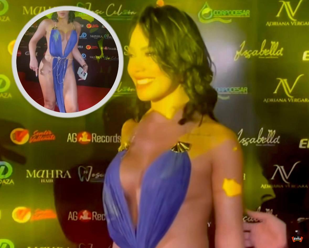 Ana del Castillo dejó boquiabiertos a todos con su atuendo en los Premios Upar