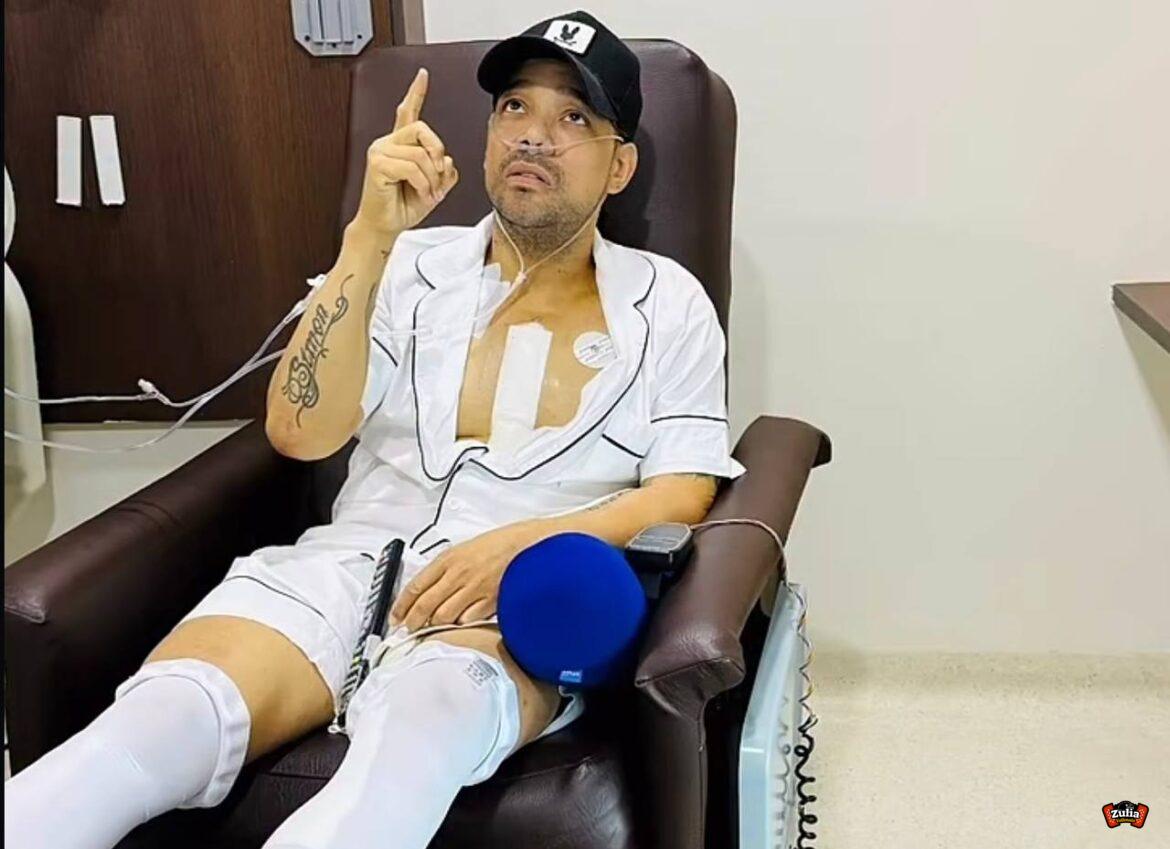 Yader Romero reaparece con un mensaje de esperanza tras su cirugía de corazón abierto